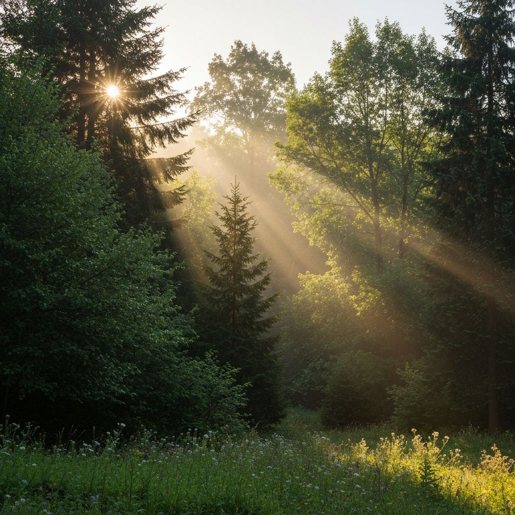 Sustainable living and nature